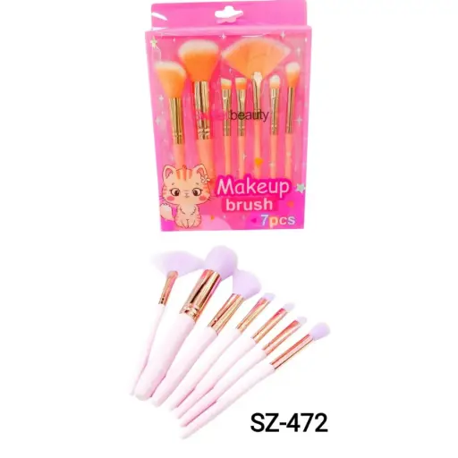 [PY-SZ-472] set X7 brochas para maquillaje Sweet Beauty 