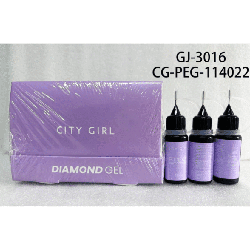 [PG-GJ-3016] pegamento sticky diamond gel city girl – 10ml