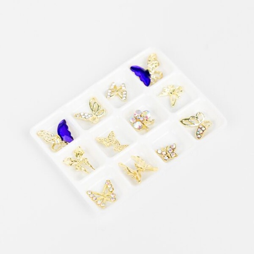 [PG-GO-24036] decoración de mariposas para uñas city girl