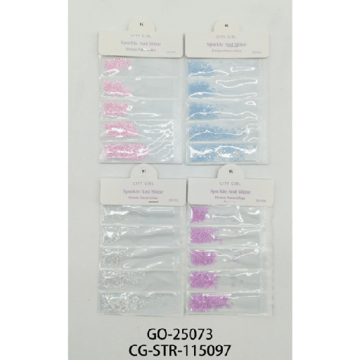 [PG-GO-25073] strass de colores para uñas city girl