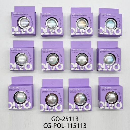 [PG-GO-25113] polvo aura moonlight para uñas city girl