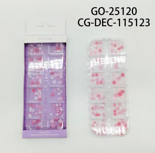 [PG-GO-25120] decoración para uñas city girl