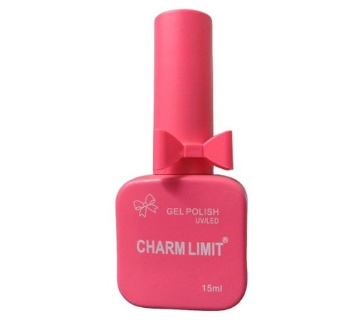 esmalte semipermanente Charm Limit con moño/lazo 15ml ___ PACK X9