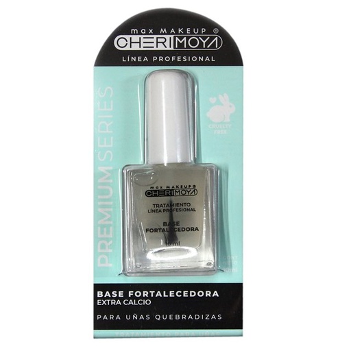 [CH051] Base fortalecedora extra calcio premium 10ml CHERIMOYA___ PACK X12