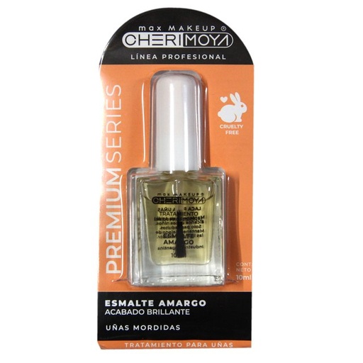 [CH058] Esmaltes de/para uñas Amargo 10ml CHERIMOYA___PACK X12