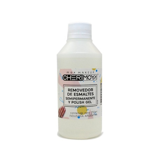 [CH078] Removedor semipermanente 250ml CHERIMOYA___PACK X18