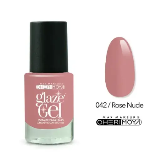 [CH163] Glaze Gel 11ml esmaltes de/para uñas común efecto gel CHERIMOYA___PACK X8