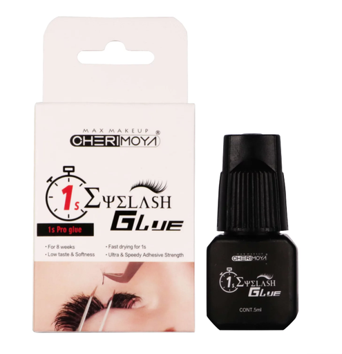 [CHP001] Adhesivo para extensión de pestaña 5ml pro glue 1s CHERIMOYA___ PACK X6