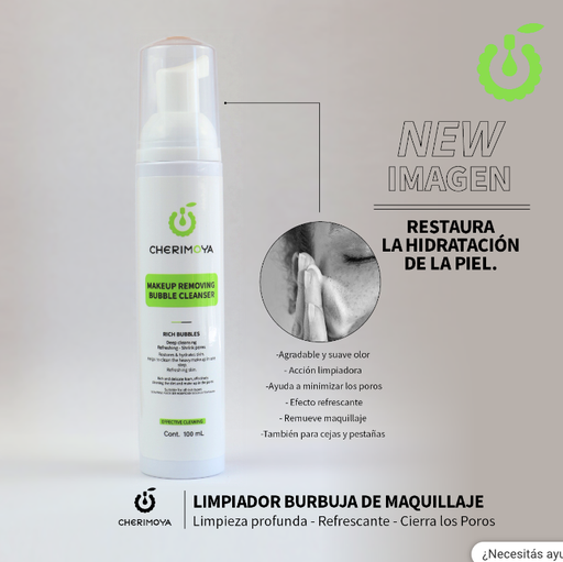 [CRL004] Espuma limpiador maquillaje 100ml CHERIMOYA___PACK X12