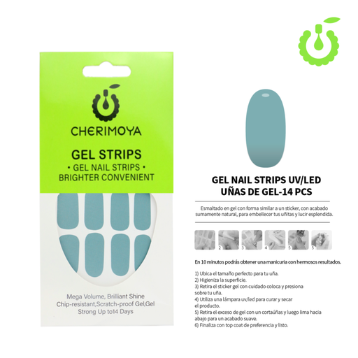 [BH011097] Sticker semipermanente gel strips CHERIMOYA___PACK X12