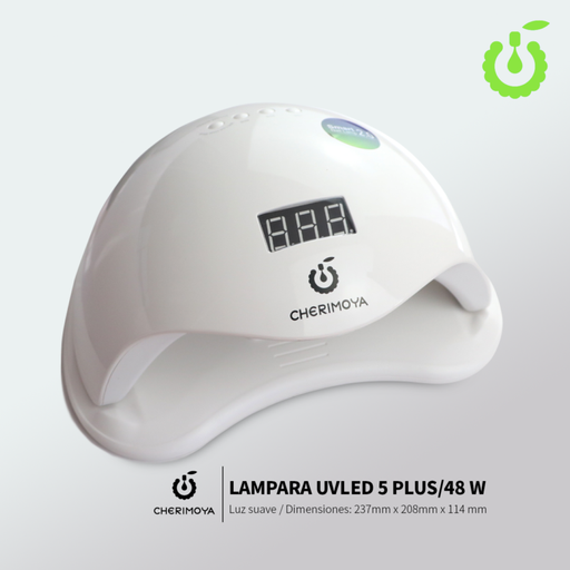 [BH003320] Cabinas de/para uñas 48w plus CHERIMOYA___PACK  X6