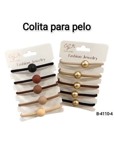 [PG-B-4110-4-Z] Colita Para Pelo City Girl