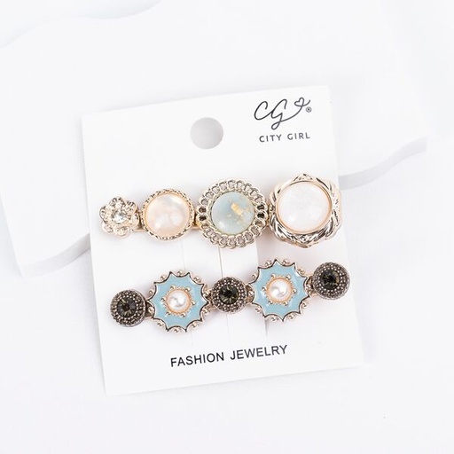 [PG-B-4034-4-Z] Broches de/para el Cabello 2 Pcs City Girl